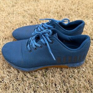NOBULL Women’s Gum Trainer Athletic Tennis Shoes Sneakers Unisex Blue Size 9.5